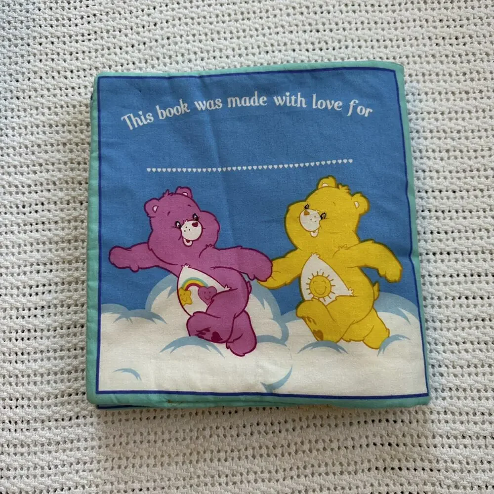 Vintage Handmade Care Bear Counting Book